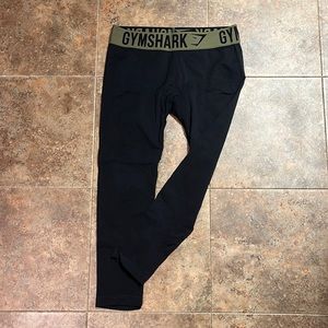 Gymshark black seamless capris